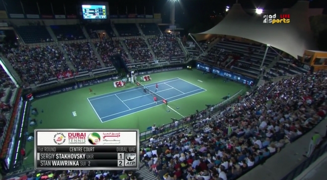 Дубай. Стаховский в борьбе вновь проигрывает Вавринке (+фото и видео)