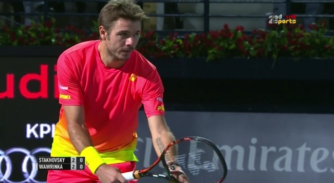 Дубай. Стаховский в борьбе вновь проигрывает Вавринке (+фото и видео)