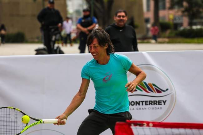 Пуиг, Павлюченкова, Конта и Скьявоне приняли участие в выставочных мини-матчах в Монтеррее (ФОТО)