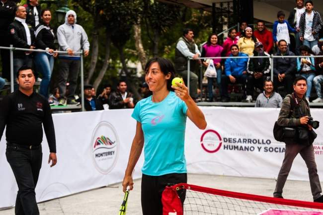 Пуиг, Павлюченкова, Конта и Скьявоне приняли участие в выставочных мини-матчах в Монтеррее (ФОТО)