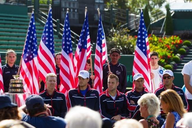 Кубок Дэвиса. Жеребьевка первого раунда в Мировой группе (+фото)