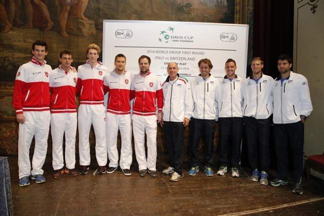 Кубок Дэвиса. Жеребьевка первого раунда в Мировой группе (+фото)