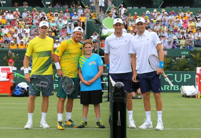 Кубок Дэвиса. Недовесов и Голубев обыграли Джоковича и Зимонича, Италия - в 1/4 финала (+фото и видео)