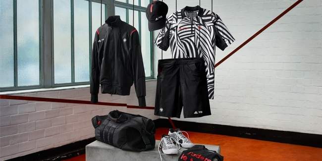 "Черно-белый" Ролан Гаррос от "Adidas" (ФОТО)