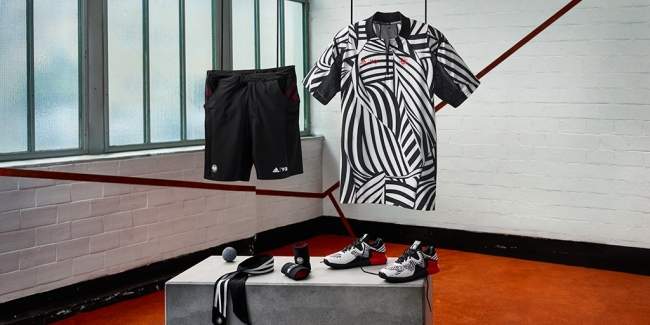 "Черно-белый" Ролан Гаррос от "Adidas" (ФОТО)