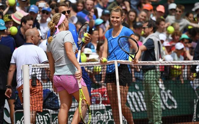 Джокович с усами и "зебры" на корте. "Kid's Day" на Ролан Гаррос (+фото и и видео)