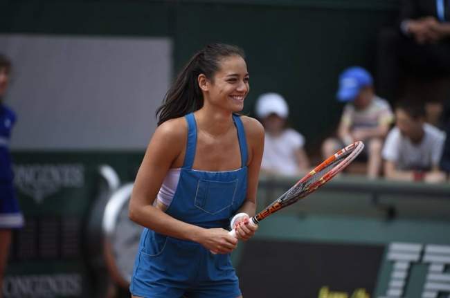 Джокович с усами и "зебры" на корте. "Kid's Day" на Ролан Гаррос (+фото и и видео)