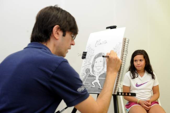 Винус, Пуиг, Дель Потро, Сок и Джонсон стали участниками "Детского Дня" (ФОТО)