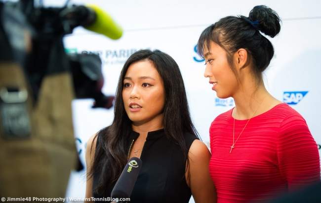 Хингис, Мирза, Младенович, Гарсия и другие участницы Итогового турнира в паре (ФОТО)