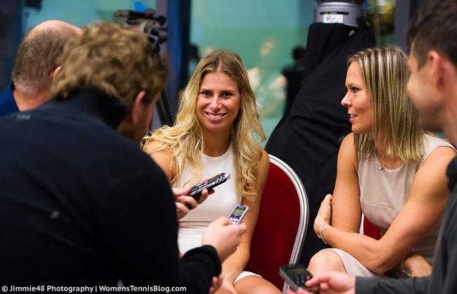 Хингис, Мирза, Младенович, Гарсия и другие участницы Итогового турнира в паре (ФОТО)