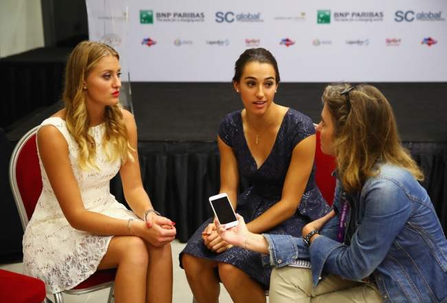 Хингис, Мирза, Младенович, Гарсия и другие участницы Итогового турнира в паре (ФОТО)