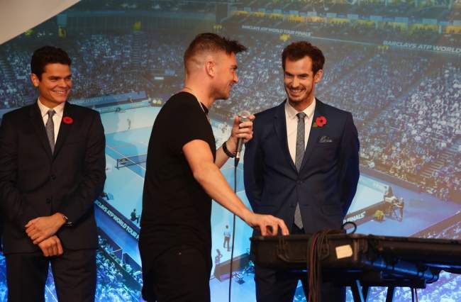 Маррей, Джокович, Вавринка и все участники Итогового турнира на вечеринке игроков (+фото и видео)