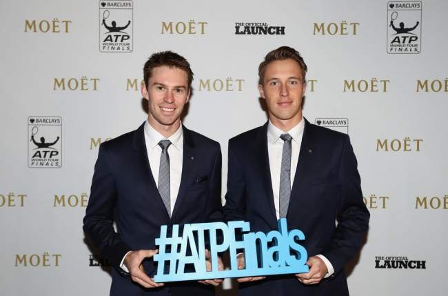 Маррей, Джокович, Вавринка и все участники Итогового турнира на вечеринке игроков (+фото и видео)