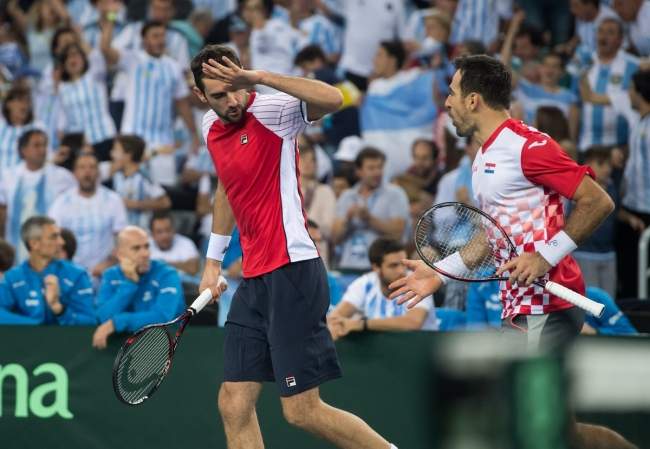 Кубок Дэвиса. Фоторепортаж второго игрового дня финала