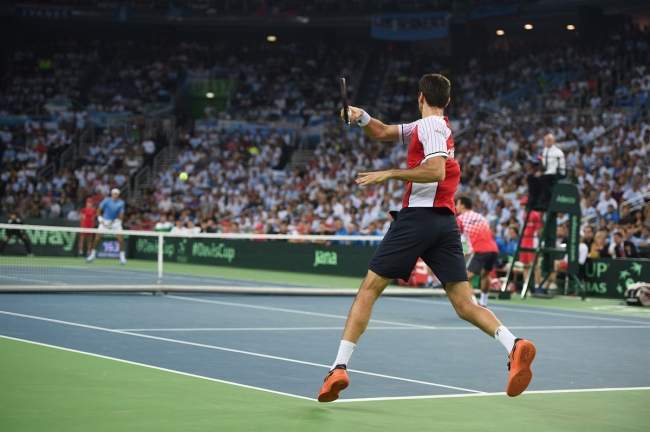 Кубок Дэвиса. Фоторепортаж второго игрового дня финала