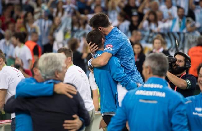 Кубок Дэвиса. Историческая победа для дель Потро и компании (ФОТО)