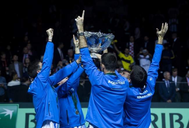 Кубок Дэвиса. Историческая победа для дель Потро и компании (ФОТО)