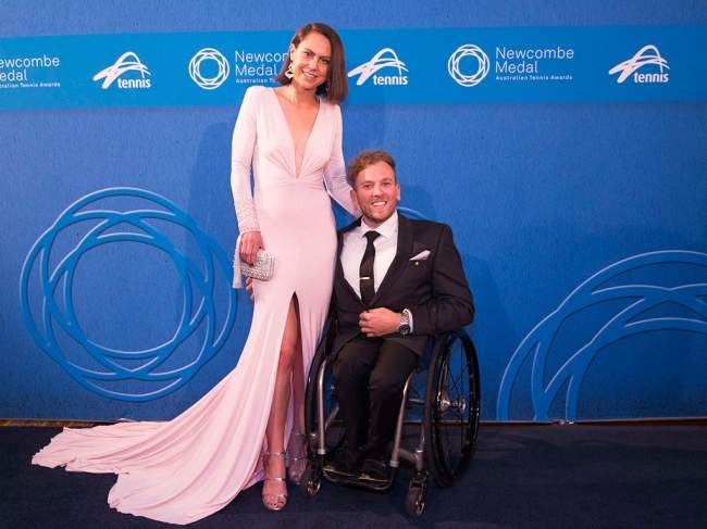 Хьюитт, Стосур, Гаврилова и Алкотт на национальной теннисной премии "Newcombe Medal" (ФОТО)