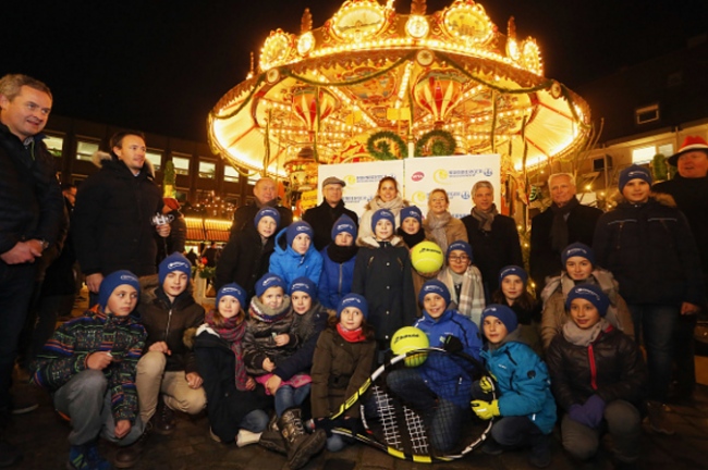 Организаторы турнира в Нюрнберге провели рождественскую презентацию