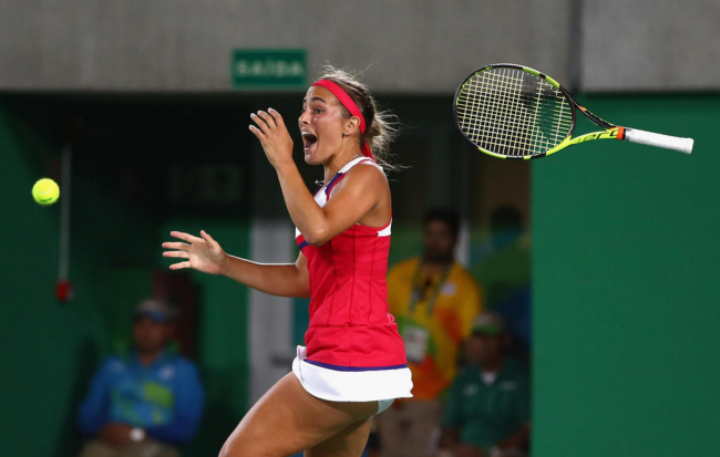 Уимблдон для Маррея, триумф Пуиг на Олимпиаде, полет Монфиса: теннисисты в обзоре лучших фотографий года