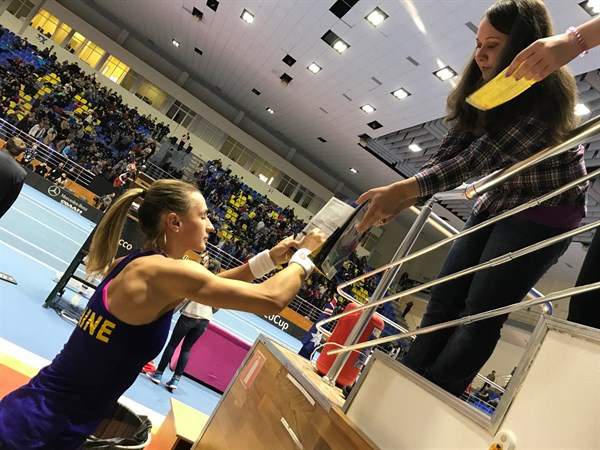 Леся Цуренко: "Украинские болельщики создали просто супер-атмосферу"