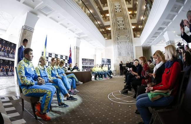 В Харькове состоялась жеребьевка матча Украина - Австралия