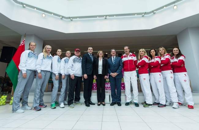 Кубок Федерации. Саснович и Голубич откроют полуфинальную встречу Беларуси и Швейцарии