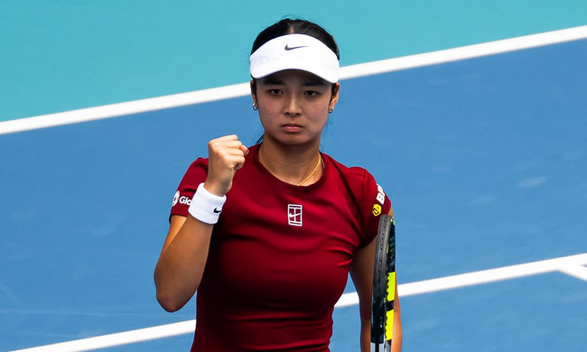 Майами. Эала победила вторую ракетку мира Швёнтек и сыграет в полуфинале