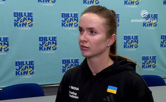 Еліна Світоліна: "Зараз, коли Україна переживає важкі часи, ми хочемо дарувати своїм співвітчизникам перемоги і приводи для радості"