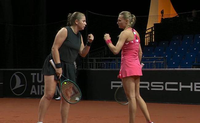 Штутгарт. Ястремская и Остапенко выиграли стартовый матч в парной сетке