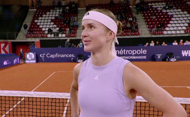 "Она заставила меня поработать". Элина Свитолина прокомментировала выход в полуфинал турнира WTA в Руане
