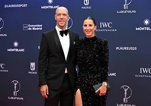 Белинда Бенчич и ее возлюбленный тайно поженились во время ее беременности