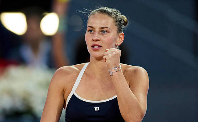 Рим. Костюк одержала свою самую разгромную победу в Туре, обыграв Эалу в первом круге