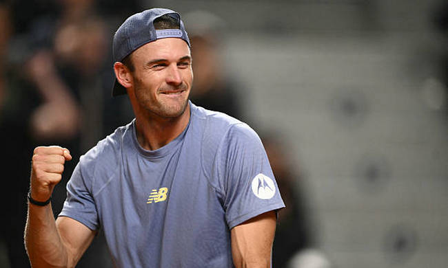 Рим. Пол в двух сетах обыграл Хуркача и второй сезон подряд сыграет в полуфинале