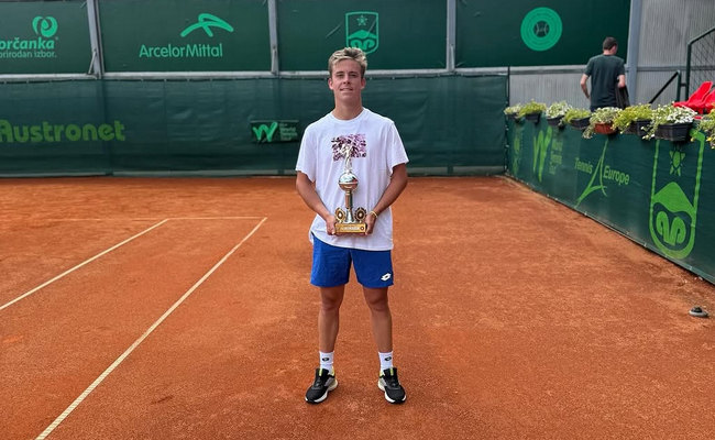 Приедор (M15). Белинский стал чемпионом турнира ITF в одиночном и парном разрядах