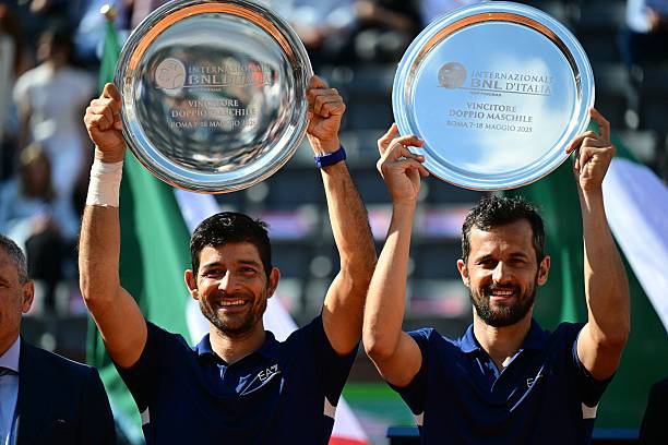 Рим. Лидеры парного рейтинга стали чемпионами "Мастерса", отыграв матчбол на решающем супер-тай-брейке