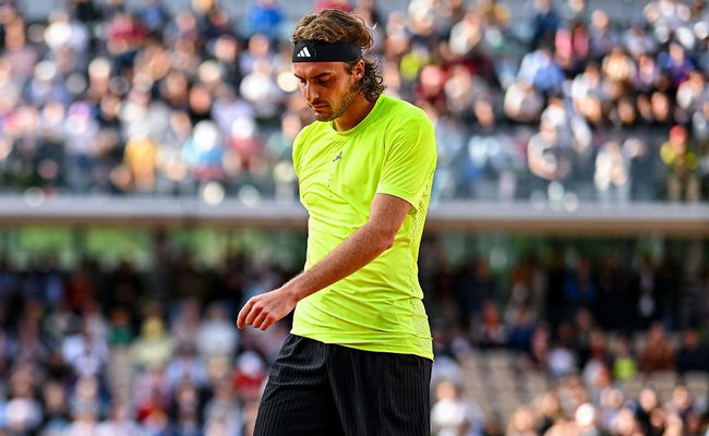 Стефанос Циципас - о поражении во втором круге Ролан Гаррос: "Это разочарование, очень больно вылететь так рано"