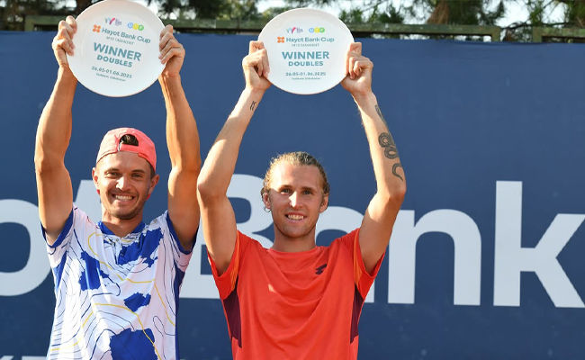 Ташкент (М15). Орлов выиграл первый парный титул ITF в сезоне