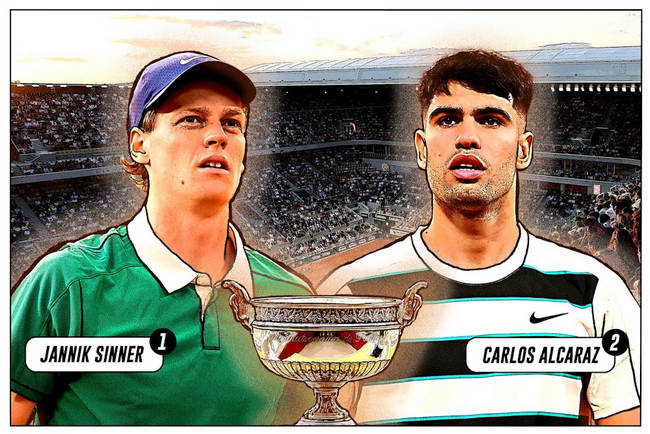 Синнер продлит свою победную серию на "мэйджорах" или Алькарас защитит титул в Париже: анонс финала Ролан Гаррос