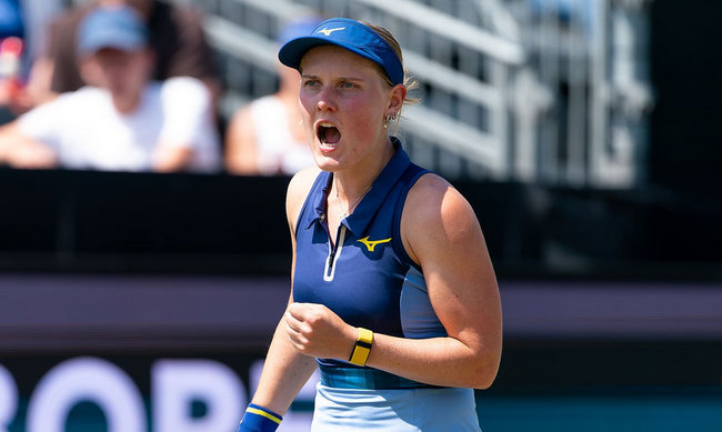 Хертогенбос. Ламенс - первая нидерландка в 1/4 финала за шесть лет, Юань Юэ впервые сыграет на этой стадии на траве