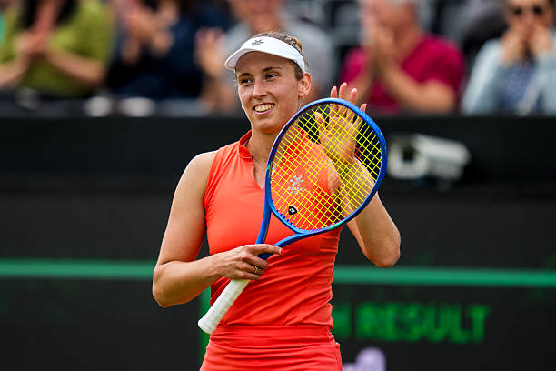 Хертогенбос. Мертенс отыграла 11-й матчболов "нейтральной" Александровой и сыграет против Русе в финале