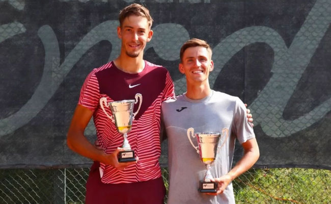 Ньиредьхаза (М15). Брайнин и Кравченко выиграли второй совместный парный титул ITF