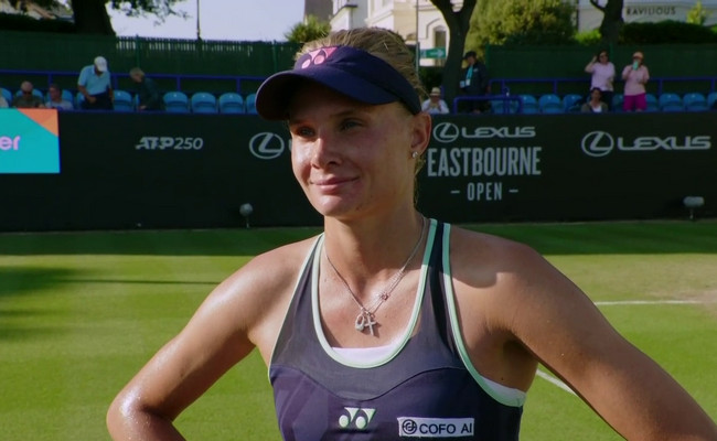 Даяна Ястремская - после выхода в четвертьфинал в Истборне: "Получаю удовольствие от игры на траве"