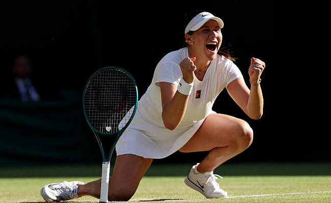 Уимблдон. Анисимова победила "нейтральную" Павлюченкову и впервые сыграет в полуфинале соревнований