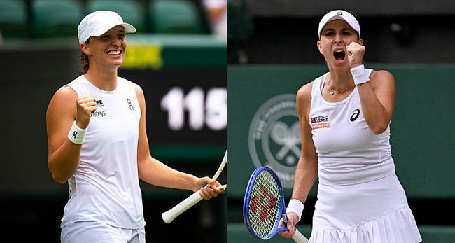 Уимблдон. Швёнтек и Бенчич обыграли россиянок в четвертьфиналах и поспорят за место в финале
