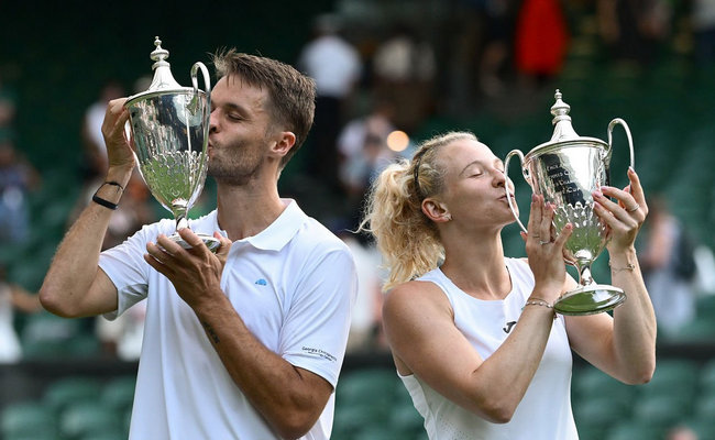 Уимблдон. Синякова и Вербек стали чемпионами соревнований в миксте