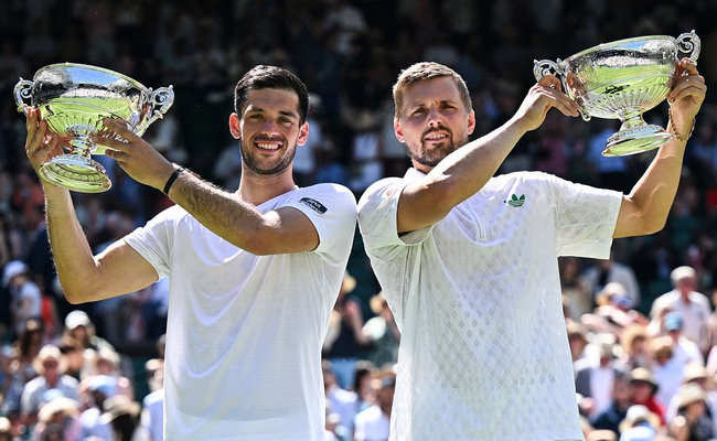 Уимблдон. Кэш и Гласпулл - первый британский дуэт за 89 лет, который выиграл парный трофей