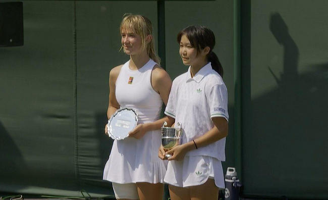 Впервые в истории: украинская теннисистка стала призером Уимблдона в возрастной категории U14