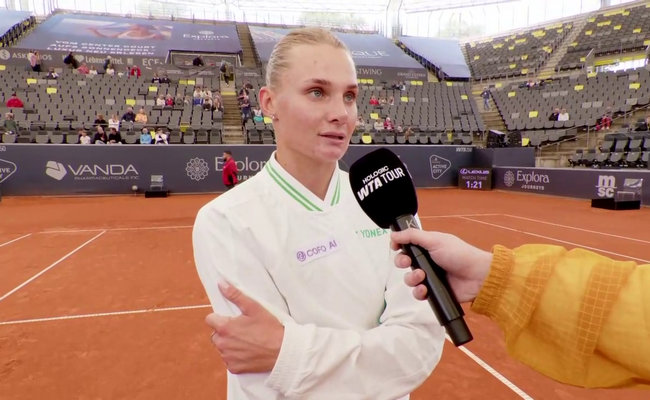 Даяна Ястремская - о победе над Парри в Гамбурге: "Во втором сете я как будто была немного скована, но смогла преодолеть это"