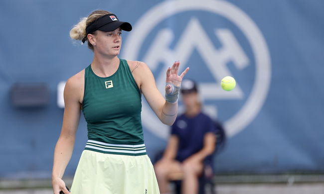 Прага. Восемь чешских теннисисток вышли во второй круг домашних соревнований